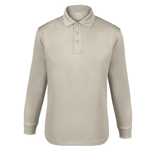 Elbeco UFX™ Long Sleeve Tactical Polo - Tan, 2XL